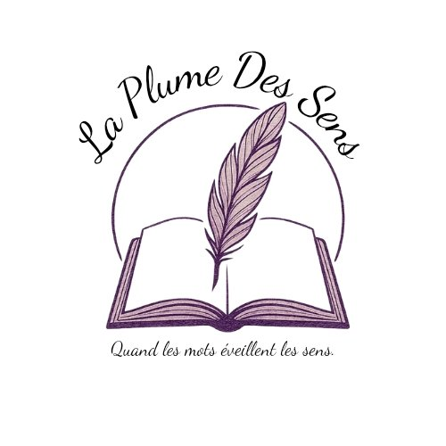 La Plume des Sens — une plume posée sur un livre ouvert